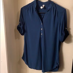 Light Navy Blouse
